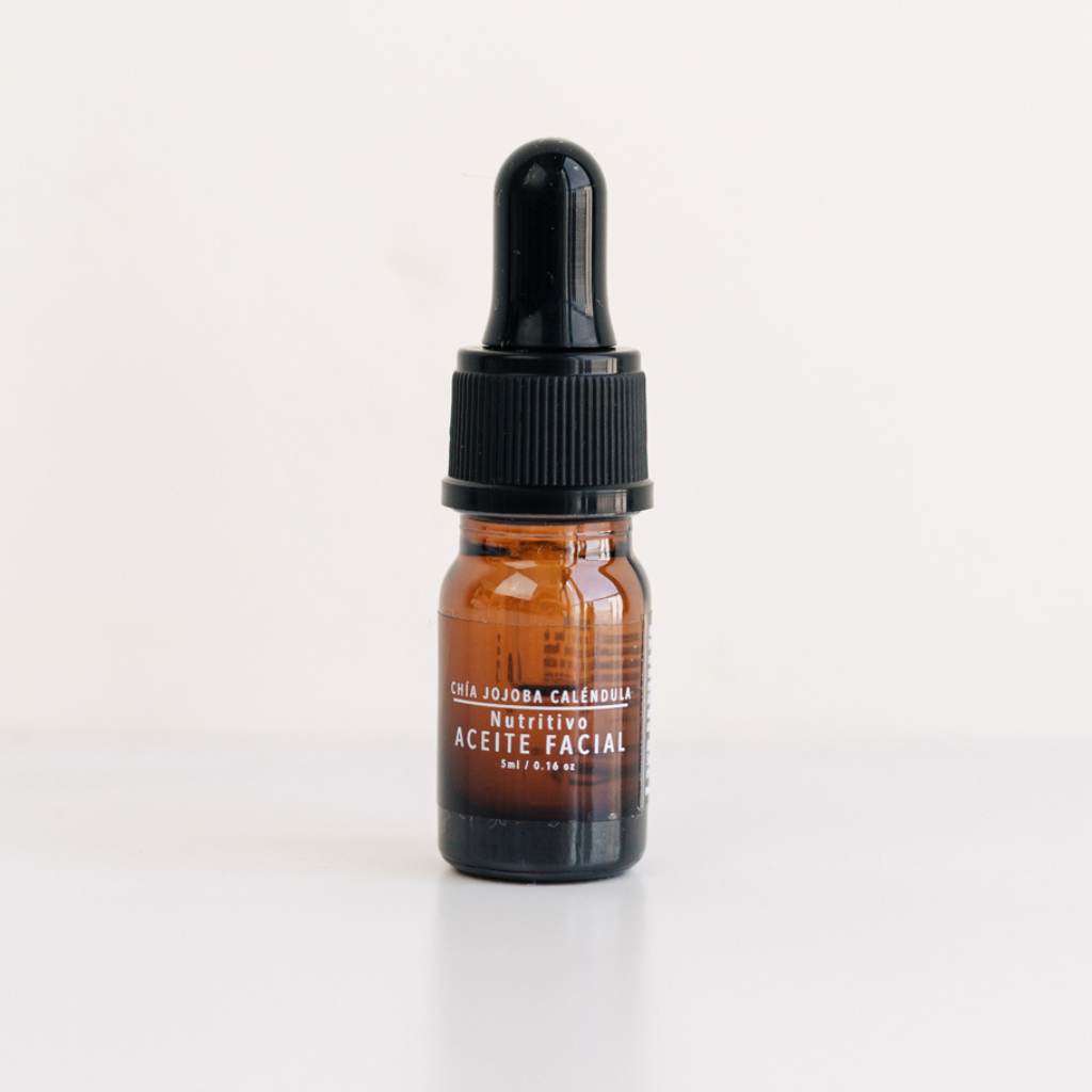 Mini Aceite Facial Nutritivo Chía, Jojoba y Caléndula