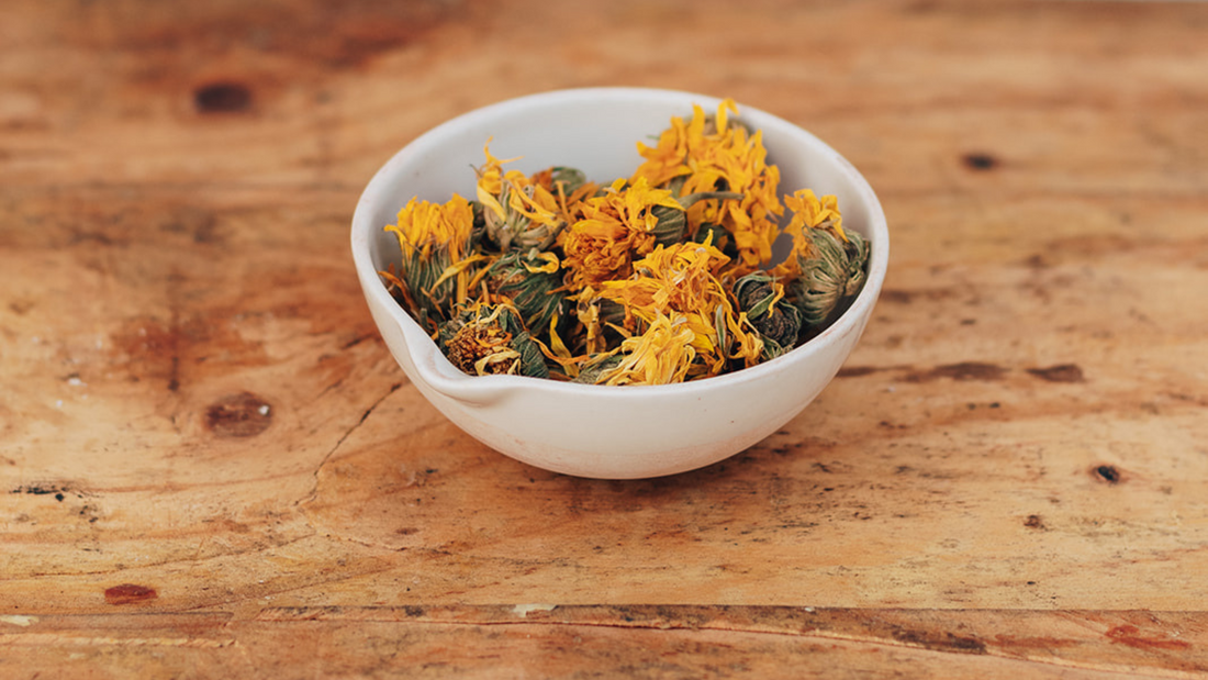 Flores de calendula xixanthe